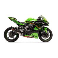 Ligne complète Akrapovic titane pour Kawasaki ZX-4R 23-26