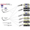 Collecteur racing Arrow pour Honda CB650F 14-18/CBR650F 14-18 1