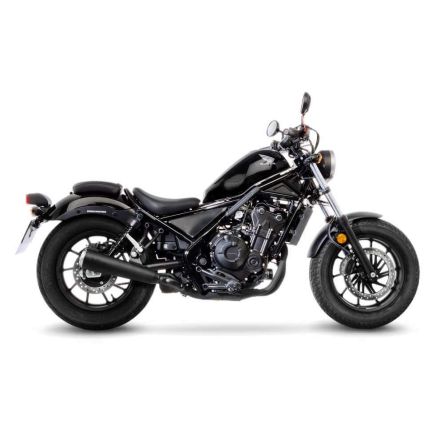 Silencieux Leovince Classic Racer pour Honda CMX500 Rebel 17-25