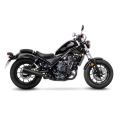 Silencieux Leovince Classic Racer pour Honda CMX500 Rebel 17-25 0