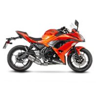 Ligne complète Leovince LV One Evo homologué pour Kawasaki Ninja 650/Z650  17-20