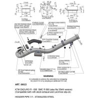 Collecteur Leovince pour KTM 690 Enduro/690 SMC 19-24
