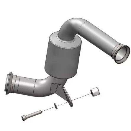 Suppression de catalyseur Leovince pour KTM Duke 125/390 / RC125/390 17-20