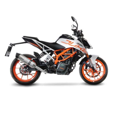 Silencieux Leovince LV One Evo pour KTM Duke 125/390 / RC125/390 17-20