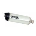 Silencieux Arrow Race-Tech embout carbone pour Suzuki SV650 16-25 3