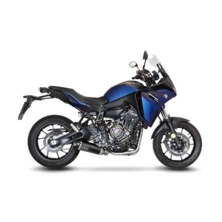 Ligne complète Leovince LV One Evo Black homologuée pour Yamaha Tracer 7 21-24