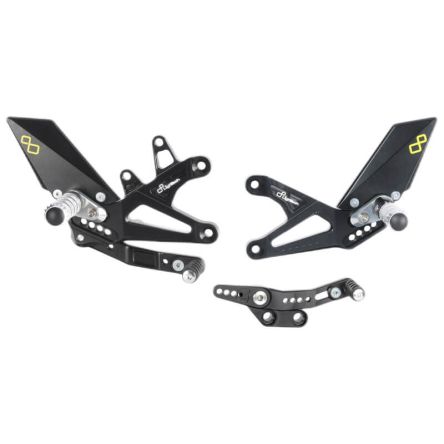Commandes reculées Lightech pour Triumph 765 Street Triple 17-26