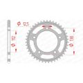 Couronne Afam 520 acier 10627 0