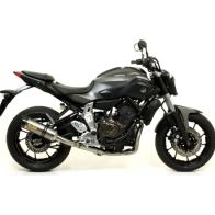 Silencieux Arrow Street Thunder embout carbone haute pour Yamaha MT-07 14-24/Tracer 700 16-24