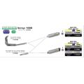 Raccord décatalysé Arrow pour Kawasaki Versys 1000 12-16 1