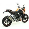 Silencieux Arrow Thunder embout carbone pour KTM Duke 125 11-16/Duke 200 11-14 1