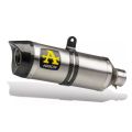 Silencieux Arrow Pro-Race embout carbone pour Suzuki GSXR600/GSXR750 08-10 0