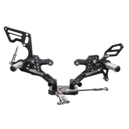 Commandes reculées ARP pour Aprilia RSV1000 99-03/ Tuono 03-05