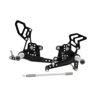 Commandes reculées PP Tuning Suzuki GSXR600 01-05/GSXR750 01-05/GSXR 1000 01-04