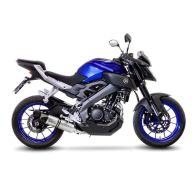 Ligne complète Leovince LV One Evo homologuée pour Yamaha R125 17-18/MT-125 17-19