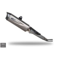 Demi ligne Spark FORCE EVO inox pour Triumph Street Triple 765 17-26