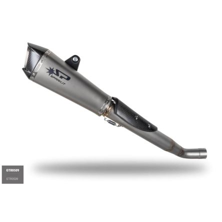 Demi ligne Spark inox Konix pour Triumph Street Triple 765 17-26