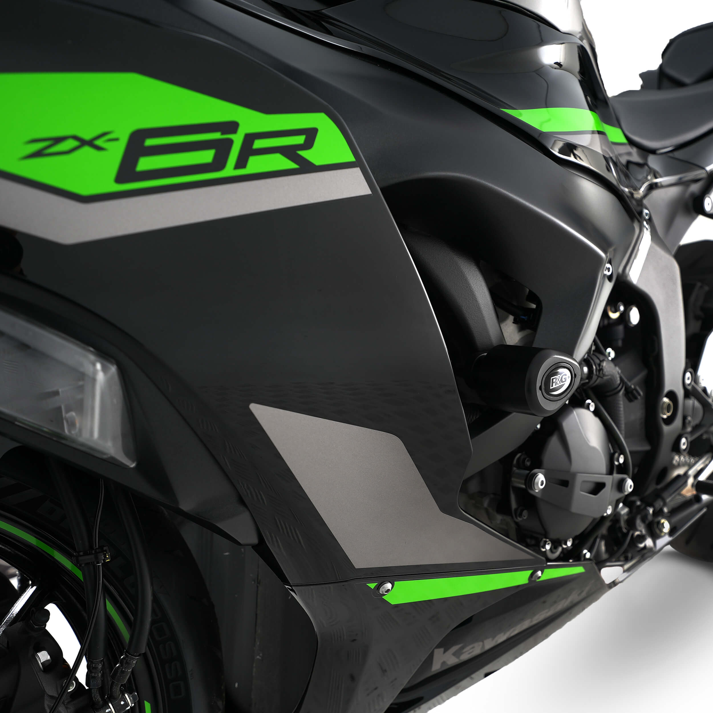 Paire De Pions De Bras Oscillant R&G Racing M10 Pour Kawasaki ZX6R 636 (2002-2006)
