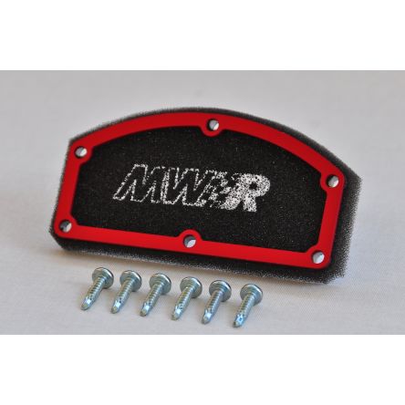 Filtre à air MWR avec couvercle de boîte à air pour Ducati Hypermotard 821/Hyperstrada 821/Hypermotard 939 13-14