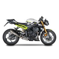 Ligne complète latérale Grid-O titane pour Triumph 765 Street Triple 23-26