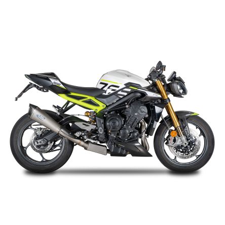 Ligne complète latérale KONIX EVO titane pour Triumph 765 Street Triple 23-26