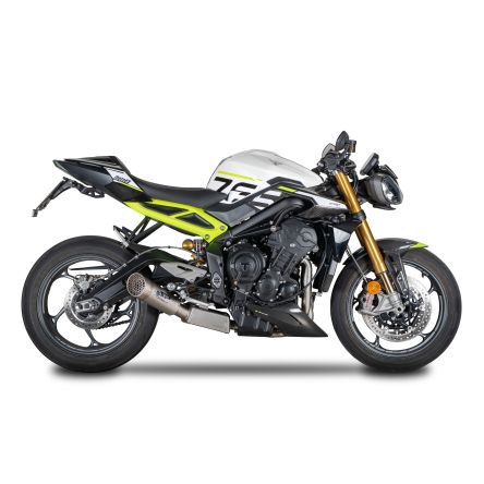 Ligne complète racing Grid-O titane pour Triumph Street Triple 765 23-26