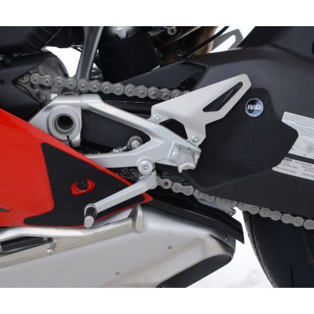 Protection de bras oscillant adhésive R&G pour Ducati Panigale V4 / V4S 18-24 V4R 20-24