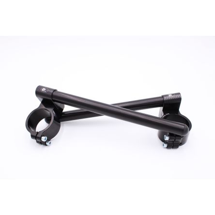 Demi-guidon racing PP TUNING noir relevé