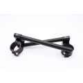 Demi-guidon racing PP TUNING noir relevé 0