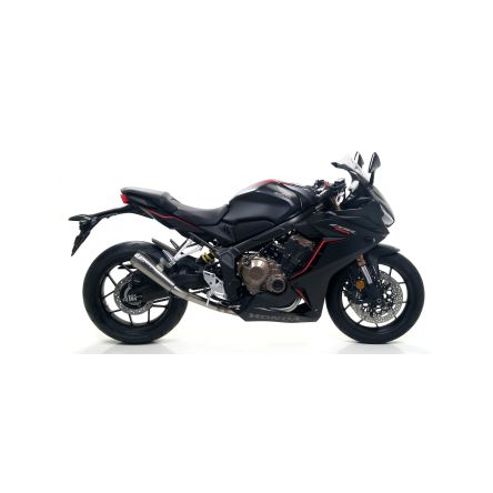 Silencieux Arrow Pro-Race embout inox pour Honda CB650R/CBR650R 19-23
