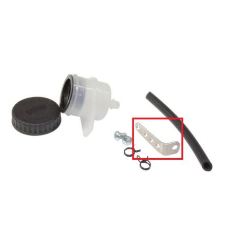 Support pour fixer le bocal de frein Brembo 30ml pour maitre-cylindre PR16/19 et PR15/19RCS