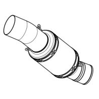 Raccord Akrapovic Track-Day pour Aprilia RSV4 21-24