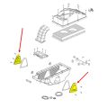 Caches latéraux de boite à air MWR pour KTM 950 Supermoto/950 Adventure/990 Supermoto/990 Superduke/990 Adventure 2