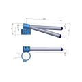 Demi-guidon racing PP TUNING inclinaison variable 4