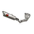 Ligne complète Akrapovic inox pour Honda CBR1000RR 24-26 1