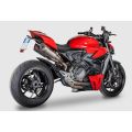 Ligne d'échappement Spark Grid-O titane pour Panigale V2 21-24 2