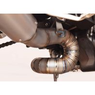 Tube de liaison titane Spark pour Triumph Street Triple 765 R/RS/S 17-22