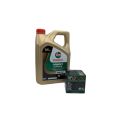 Pack 4L d'huile Castrol Power 1 Ultimate 10W-50 + Filtre a huile HF153 offert 0