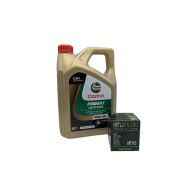 Pack 4L d'huile Castrol Power 1 Ultimate 10W-50 + Filtre a huile HF303 offert