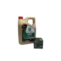 Pack 4L d'huile Castrol Power 1 Ultimate 10W-40 + Filtre a huile HF138 offert