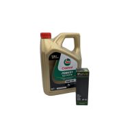 Pack 4L d'huile Castrol Power 1 Ultimate 10W-40 + Filtre a huile HF159 offert