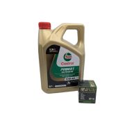 Pack 4L d'huile Castrol Power 1 Ultimate 10W-40 + Filtre a huile HF145 offert