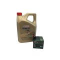Pack 4L d'huile Castrol Power 1 10W-40 + Filtre a huile HF401 offert 0