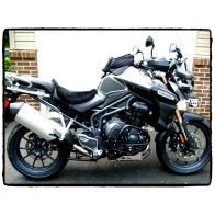 Grip de réservoir Techspec pour Triumph Tiger Explorer 1200 12-17