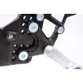 Commandes reculées PP Tuning Suzuki GSXR750 11-16 4