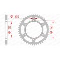 Couronne Afam 520 acier 12305 0
