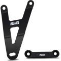 Support d'échappement R&G avec obturateur pour Honda Hornet 750 23-26 0