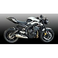 Grip de réservoir Techspec pour Triumph Street Triple 765 23-26