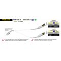 Silencieux Arrow Street-Thunder embout carbone pour Yamaha WR125 09-16 1