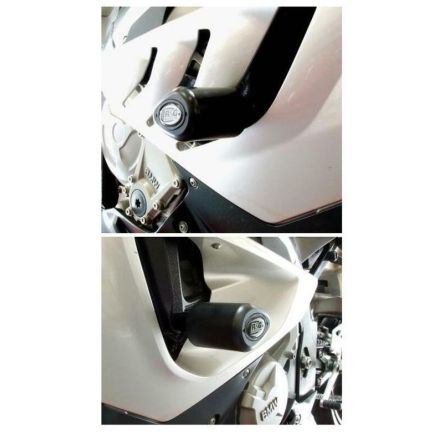 DESTOCKAGE - Tampons de protections R&G Aero noir pour BMW S1000RR 10-11